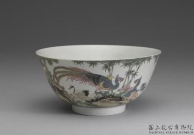 图片[2]-Bowl with flowers and birds in falangcai painted enamels, Qing dynasty, Yongzheng reign 1723-1735-China Archive